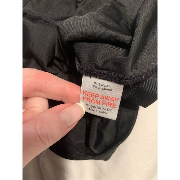 SLA The Label Black Suki Diamante Strapless Rhinestones Slinky Tube Top 3xs - Picture 6 of 7